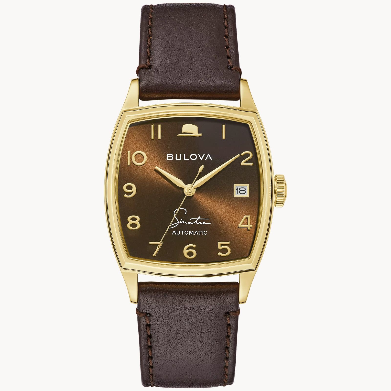 bulova 042429585317 Bulova Frank Sinatra Young at Heart Automatic Mens Watch