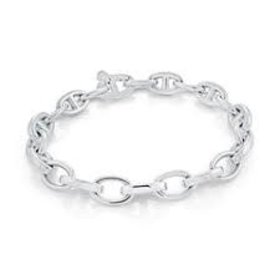 SMB602 ITALGEM STAINLESS STEEL 8.5" MARINER LINK 9MM BRACELET