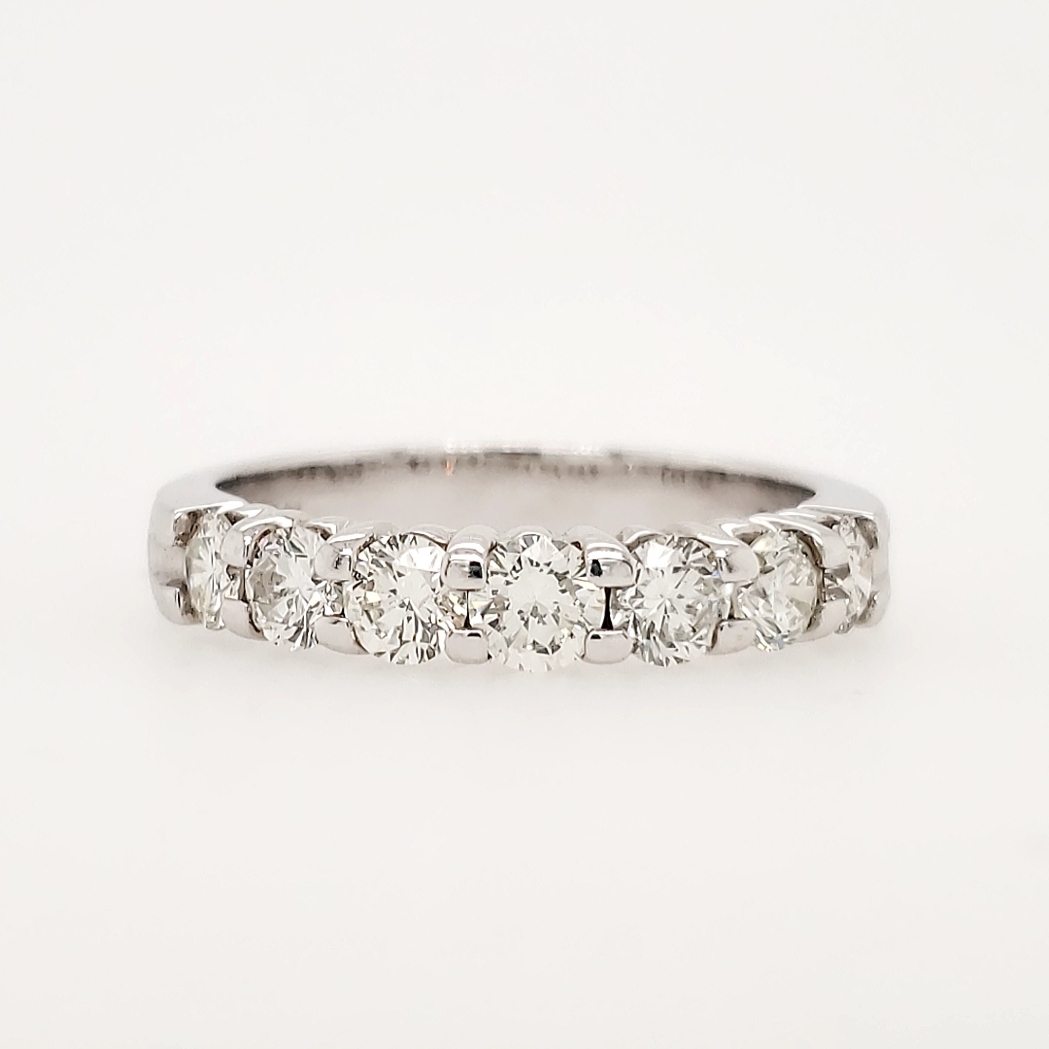 475044 14K WHITE GOLD 1CT DIAMOND WEDDING BAND 475044 14K WHITE GOLD 1CT DIAMOND WEDDING BAND