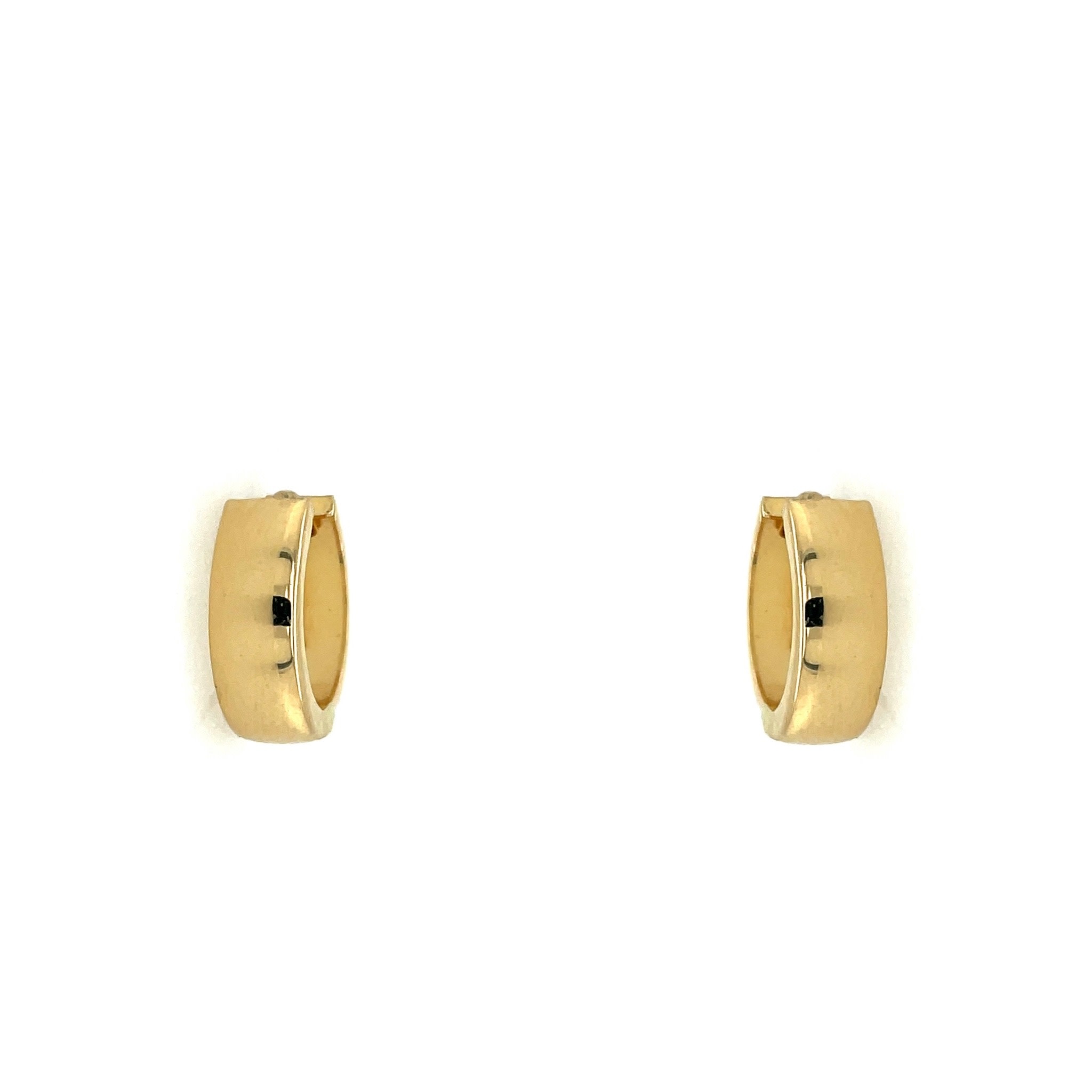 30880 14K YELLOW GOLD HIGH POLISH 3.20MM HUGGIES 30880 14K YELLOW GOLD HIGH POLISH 3.20MM HUGGIES
