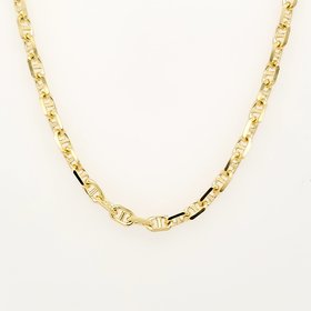 50237 14K YELLOW GOLD 24”1.65MM GUCCI ANCHOR CHAIN
