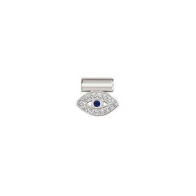 147123/001 NOMINATION CUBIC ZIRCONIA EVIL EYE CHARM