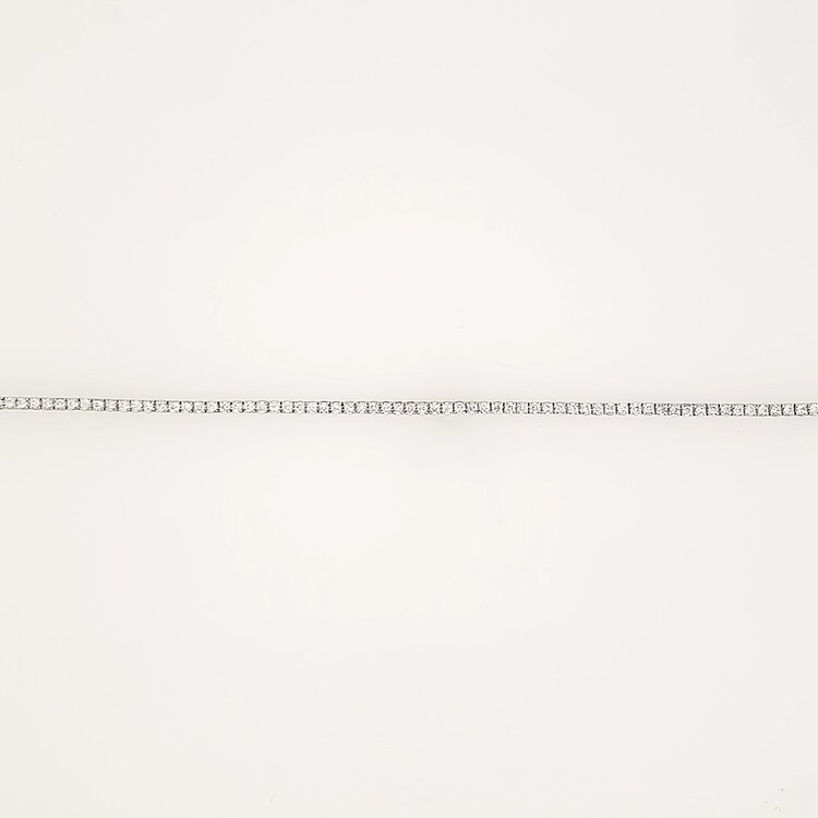 20321 14K WHITE GOLD 1CTW LAB GROWN DIAMOND LINE BRACELET