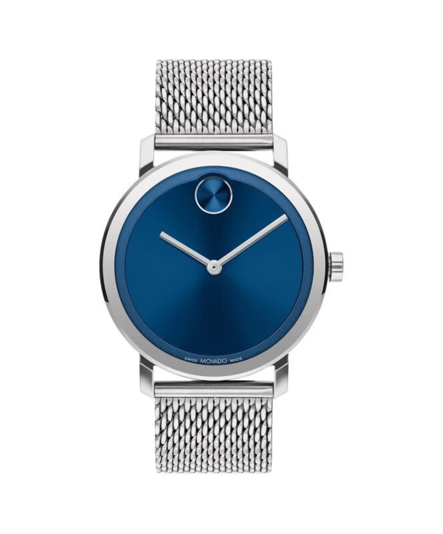 Movado MUSEUM Swiss Analog Swiss Analog Blue Round Men Watch - 607353