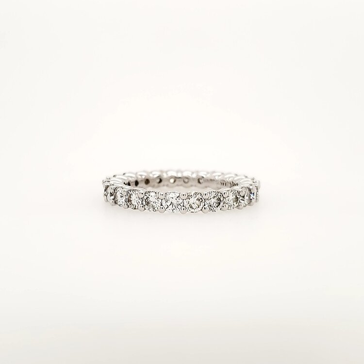 475199 14K WHITE GOD 1.9CTW DIAMOND ETERNITY BAND