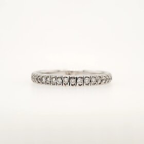 40446 14K WHITE GOLD .35CT DIAMOND BAND