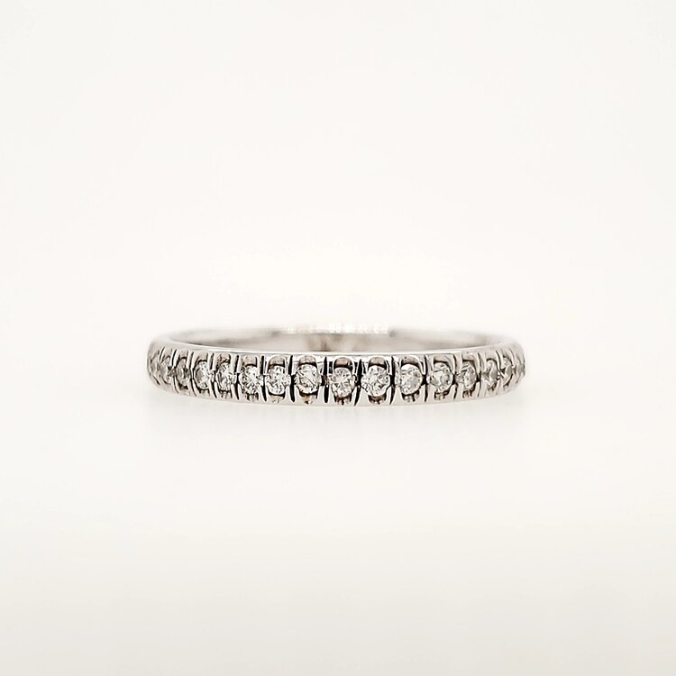 40446 14K WHITE GOLD .35CT DIAMOND BAND