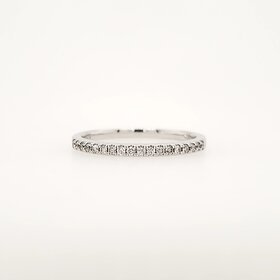 40914 14K  WHITE GOLD DIAMOND COMMON PRONG DIAMOND BAND