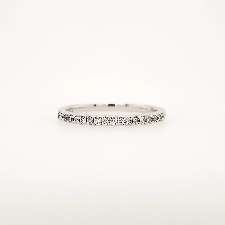 40914 14K  WHITE GOLD DIAMOND COMMON PRONG DIAMOND BAND