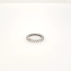 47652 14K WHITE GOLD 1.60CT DIAMOND COMMON PRONG ETERNITY BAND