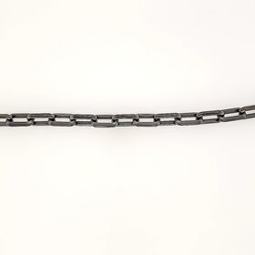 SMB640-8 ITALGEM STAINLESS STEEL RECTANGLE BRUSHED POLISHED LINK 8"