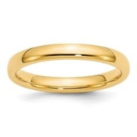 475243 14K YELLOW GOLD 3MM COMFORT FIT WEDDING BAND (SIZE 11)