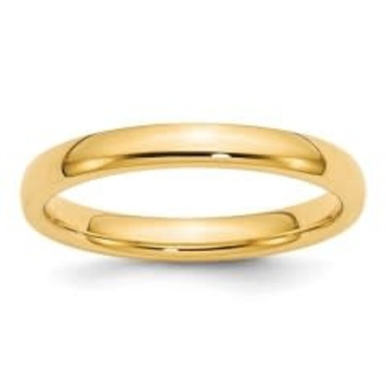 475243 14K YELLOW GOLD 3MM COMFORT FIT WEDDING BAND (SIZE 11)