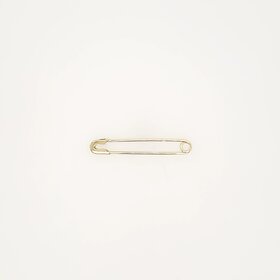78133 14K YELLOW GOLD 1.35" HIGH POLISH BABY PIN