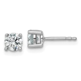31344 14K WHITE GOLD 1.50CTW LAB GROWN DIAMOND STUDS SCREWBACKS