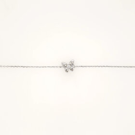 242004/040 NOMINATION ITALY STERLING SILVER HIGH POLISH CUBIC ZIRCONIA BRACELET