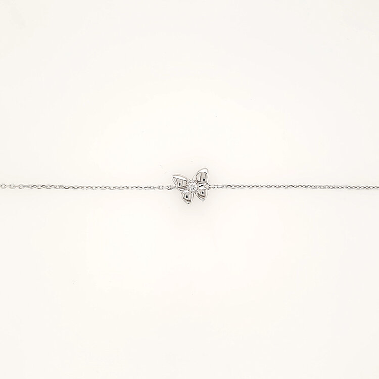 242004/040 NOMINATION ITALY STERLING SILVER HIGH POLISH CUBIC ZIRCONIA BRACELET