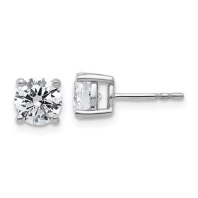 31434 14K WHITE GOLD 1.50CTW LAB GROWN DIAMOND STUDS