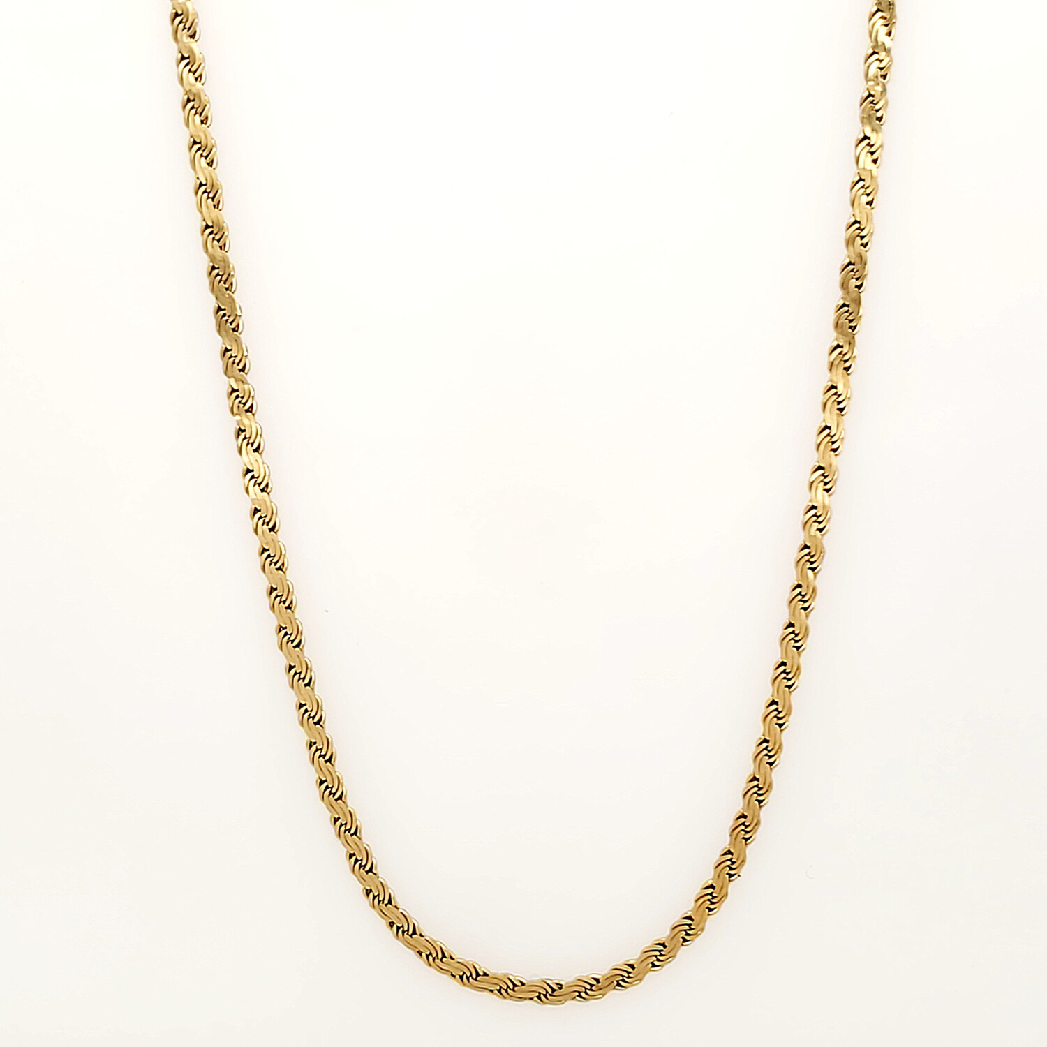 50423 14K YELLOW GOLD 16” FLAT 'S' LINK CHAIN Gemelli Jewelers, LLC