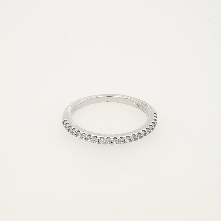 475292 14K WHITE GOLD .25CTW DIAMOND WEDDING BAND