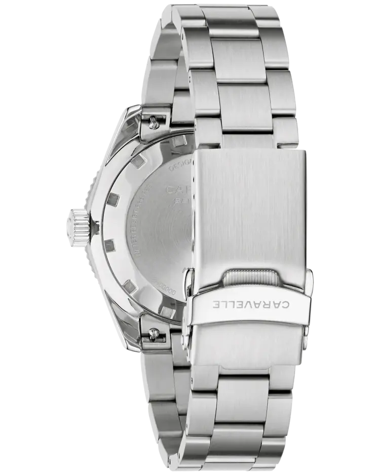 BULOVA CARAVELLE BLACK DIAL SEA HUNTER WATCH