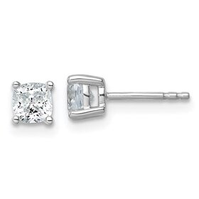 31592 14K WHITE GOLD .50CTW LAB GROWN DIAMOND STUDS