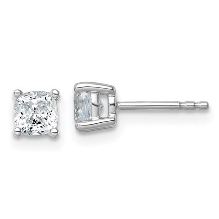 31592 14K WHITE GOLD .50CTW LAB GROWN DIAMOND STUDS