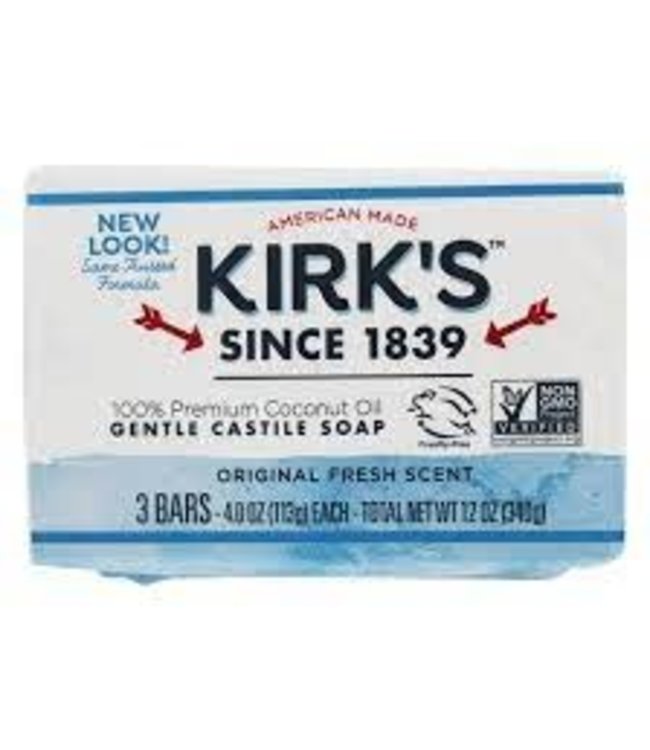 Kirk'S Coconut oil soap bar