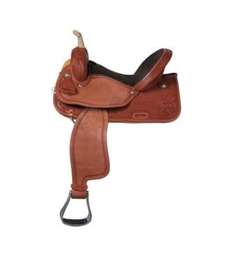 Western Rawhide Barrel saddle - Logan