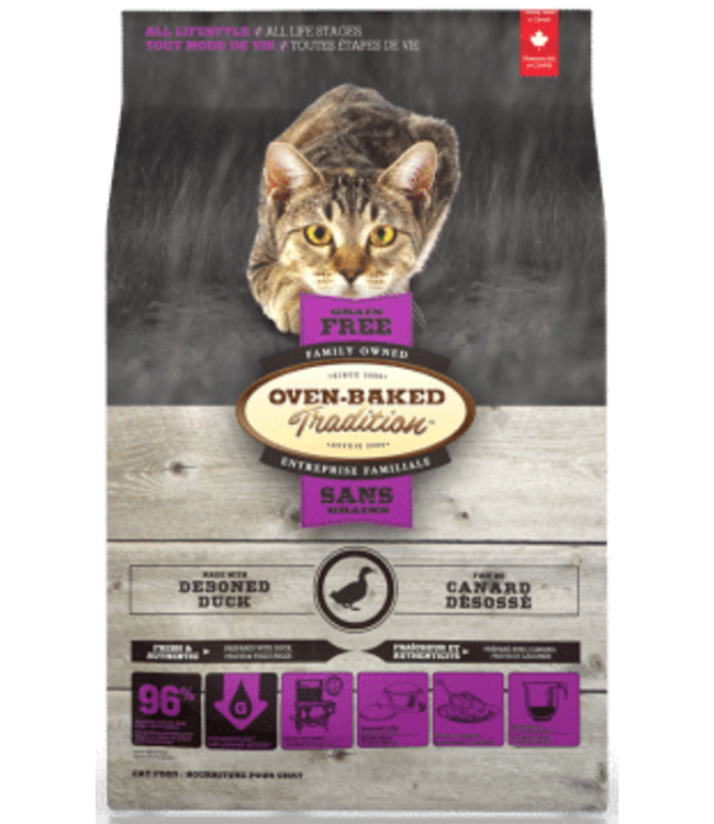 Oven-Baked Tradition Grain-Free Duck Food for Cats