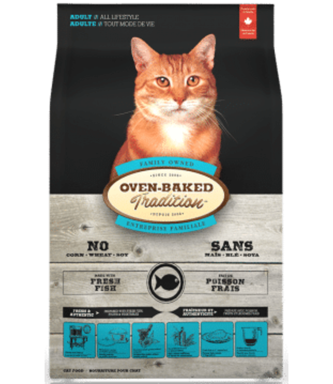 Oven-Baked Tradition Recette Originale au Poisson pour Chat