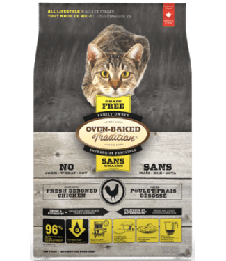 Oven-Baked Tradition Grain-Free Chicken Food for Cats