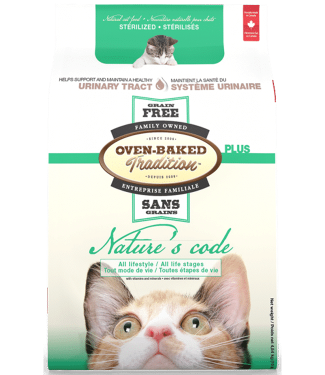 Oven-Baked Tradition Nature's Code Soins Urinaires pour Chat