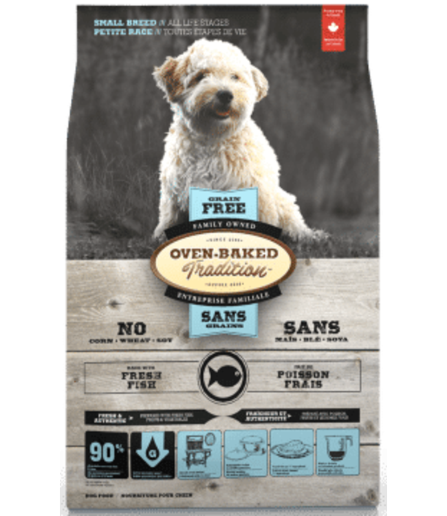 Oven-Baked Tradition Grain-free food for miniature and small dog - Fish