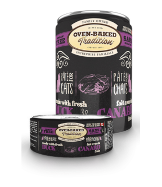 Oven-Baked Tradition Grain-free pâté for adult cats – Duck