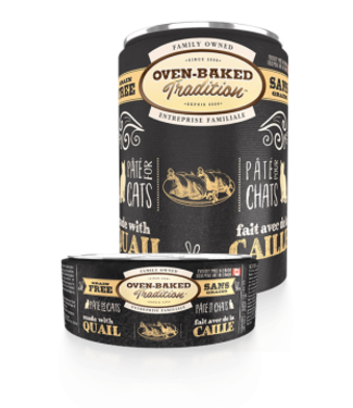 Oven-Baked Tradition Grain-free pâté for adult cats – Quail