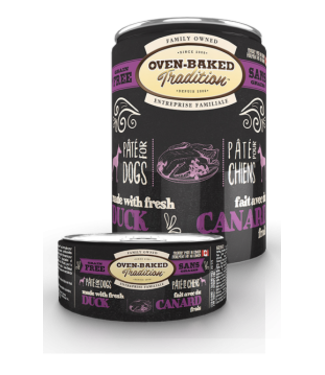 Oven-Baked Tradition Grain-free pâté for adult dogs – Duck