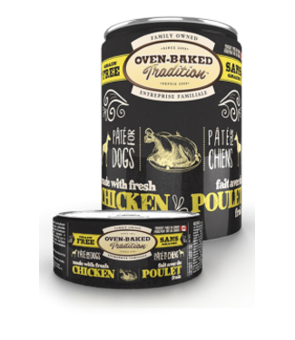 Oven-Baked Tradition Grain-free pâté for adult dogs – Chicken