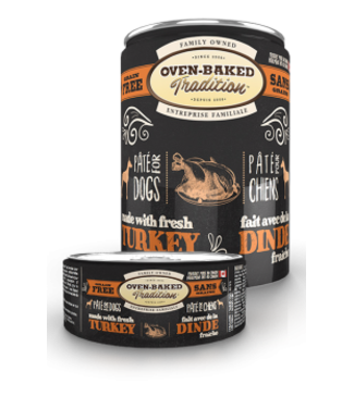 Oven-Baked Tradition Grain-free pâté for adult dogs – Turkey