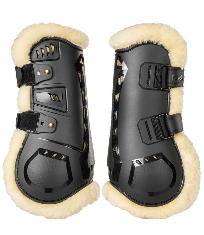 Back On Track Airflow tendon gaiter with faux sheepskin