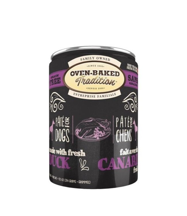 Oven-Baked Tradition Grain-free pâté for adult dogs – Duck