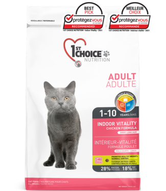 1st Choice Indoor Vitality for all Breeds Adult Cats