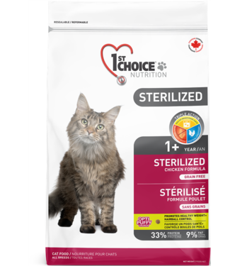 1st Choice All Breeds Adult Cats Sterilized Recipe