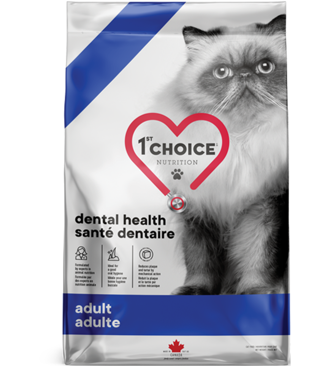 1st Choice Dental Health Formula for All Breeds Adult Cats