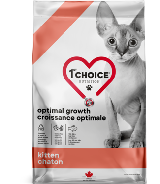 1st Choice Recette Croissance Optimale pour Chaton