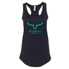 Ranch Brand Camisole noire Big horn turquoise pour femme
