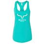 Ranch Brand Camisole turquoise Big horn blanc pour femme