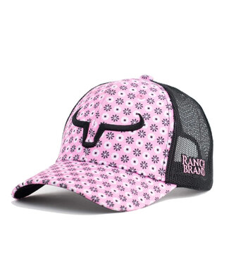 Ranch Brand Ponytail "Flower" cap