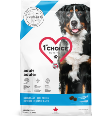 1st Choice Medium and Large Breeds Adult Dogs Chicken Formula