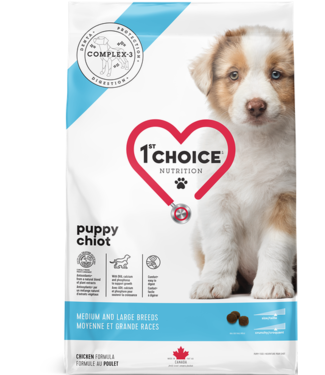1st Choice Chicken Recipe for Medium and Large Breeds Puppies